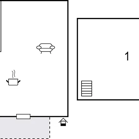 Appartamento 1 Bedroom Stunning In Nordenbro Vesteregn